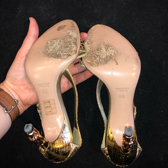 Gucci Tom Ford Farewell Rare Snake Python Heels - Picture 8 of 8